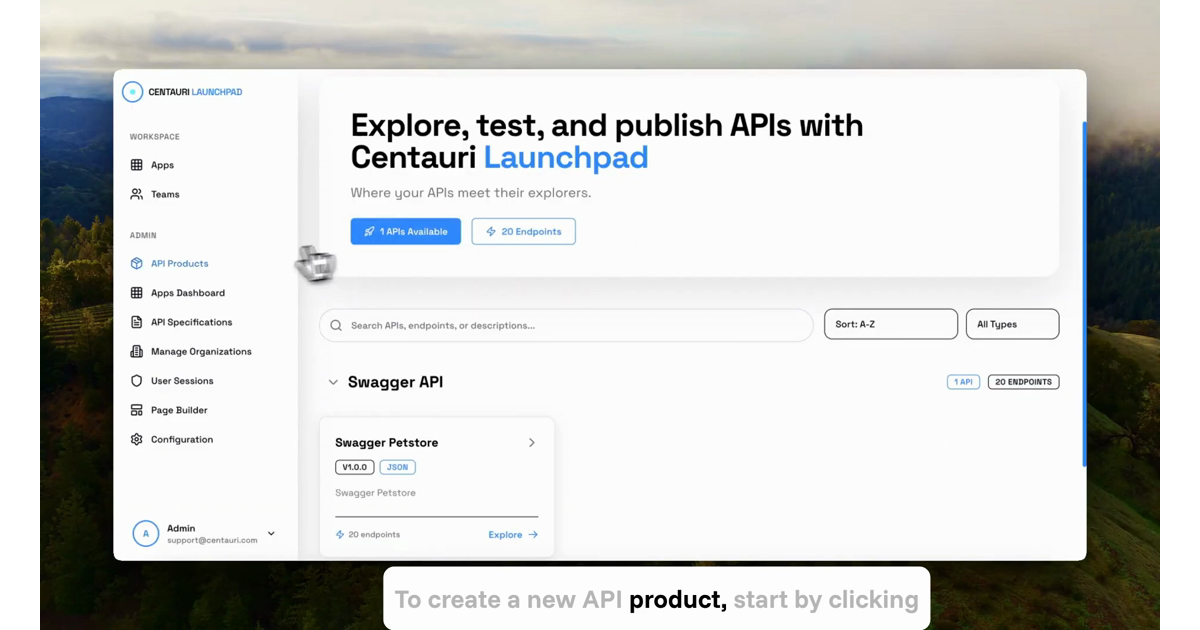 API Products | Launchpad Documentation